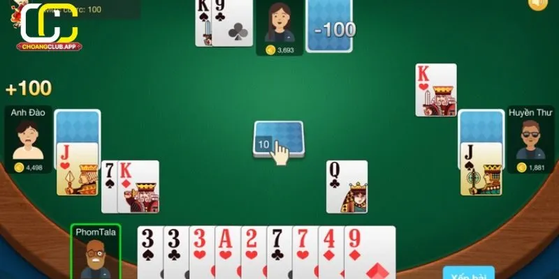 Hướng Dẫn Cách Chơi Phỏm Tá Lả Trên Choangclub