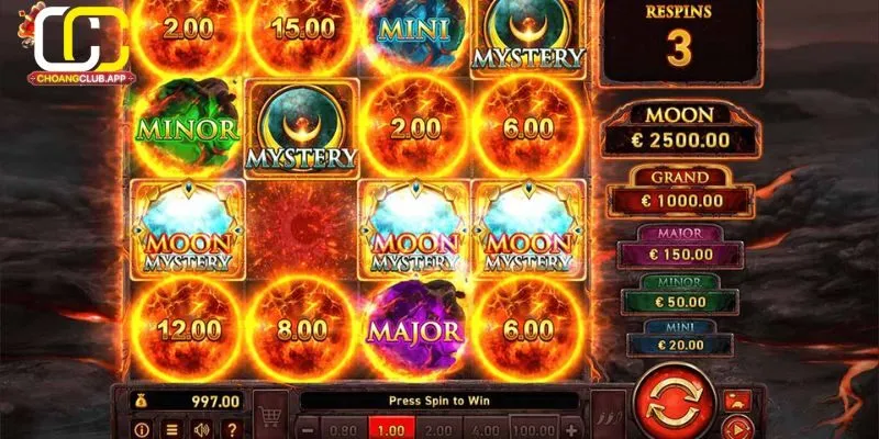 Những Lưu Ý Khi Chơi Sizzling Moon Tại Choangclub